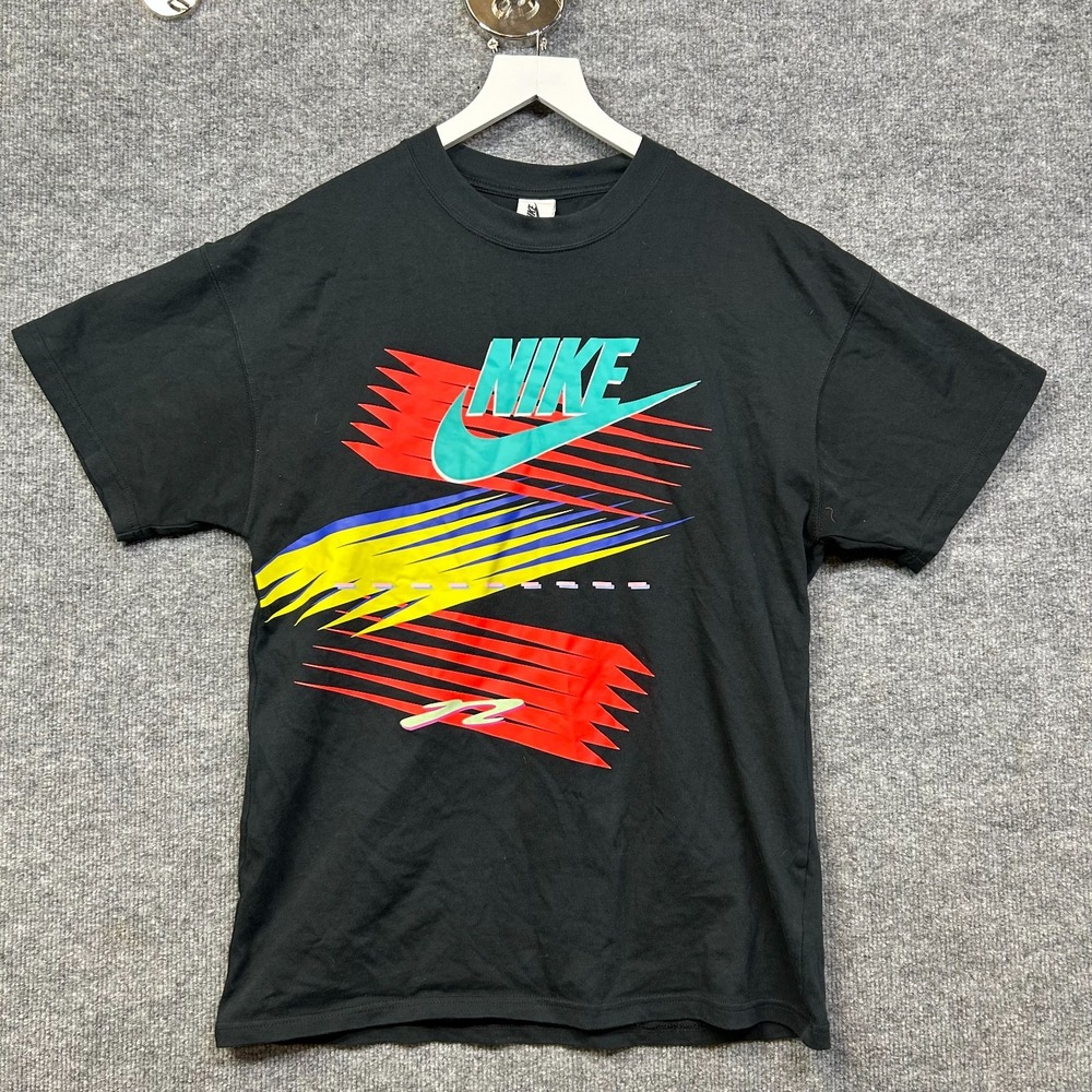 Nike Atmos NRG T-Shirt Men XS Black Good Graphic Crewneck CI3197-010